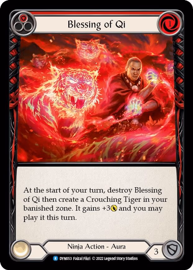 Blessing of Qi (Red)