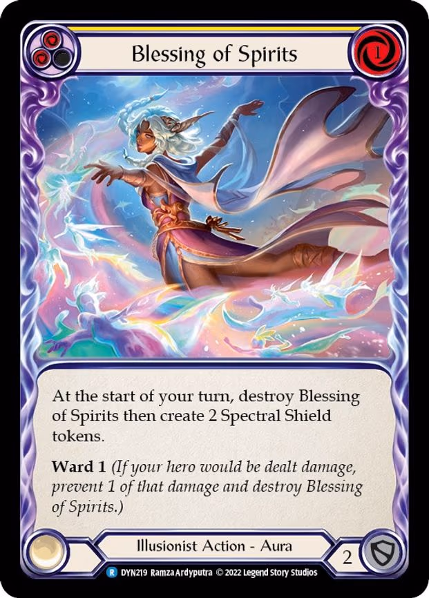 Blessing of Spirits (Yellow) - Rare (DYN219)