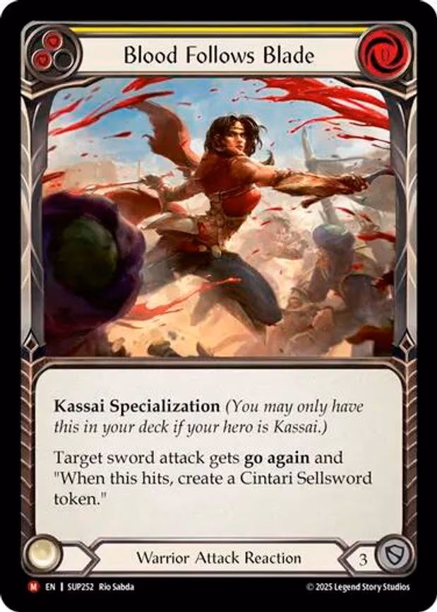 Blood Follows Blade