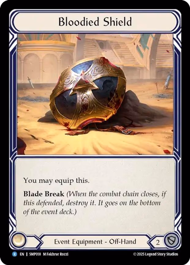 Bloodied Shield