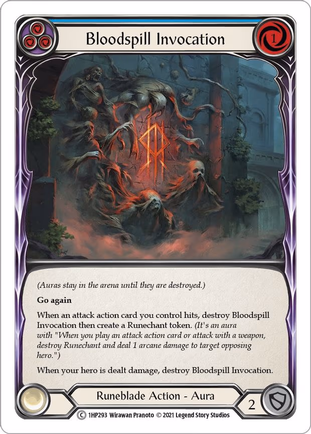 Bloodspill Invocation (Blue)