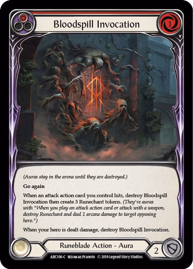 Bloodspill Invocation (Red) - Common (ARC106)