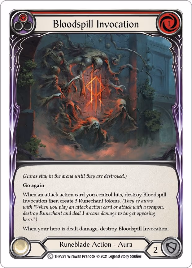 Bloodspill Invocation (Red) - Common (1HP291)