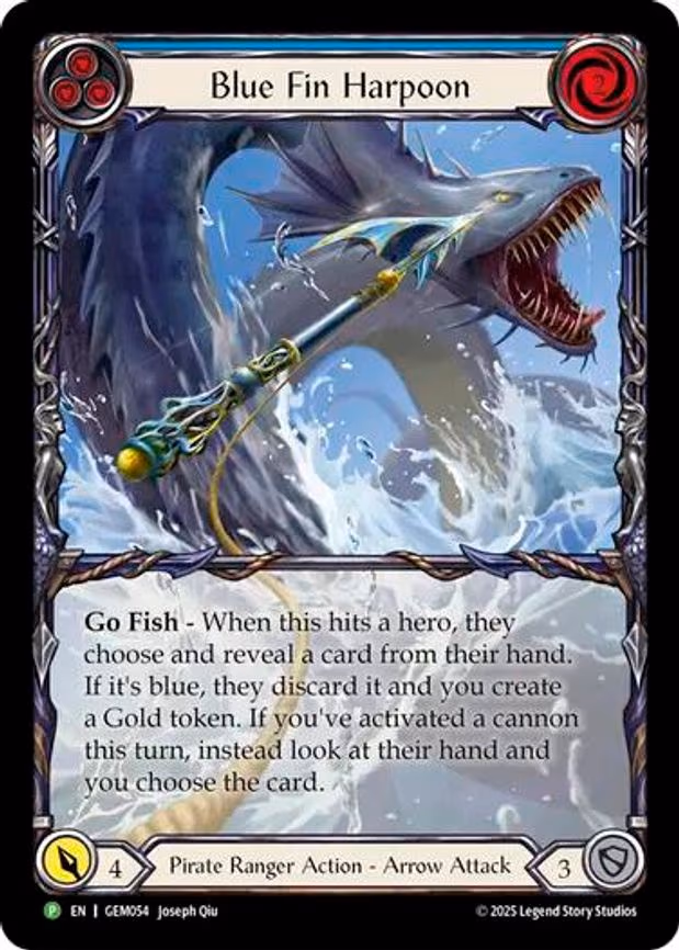Blue Fin Harpoon