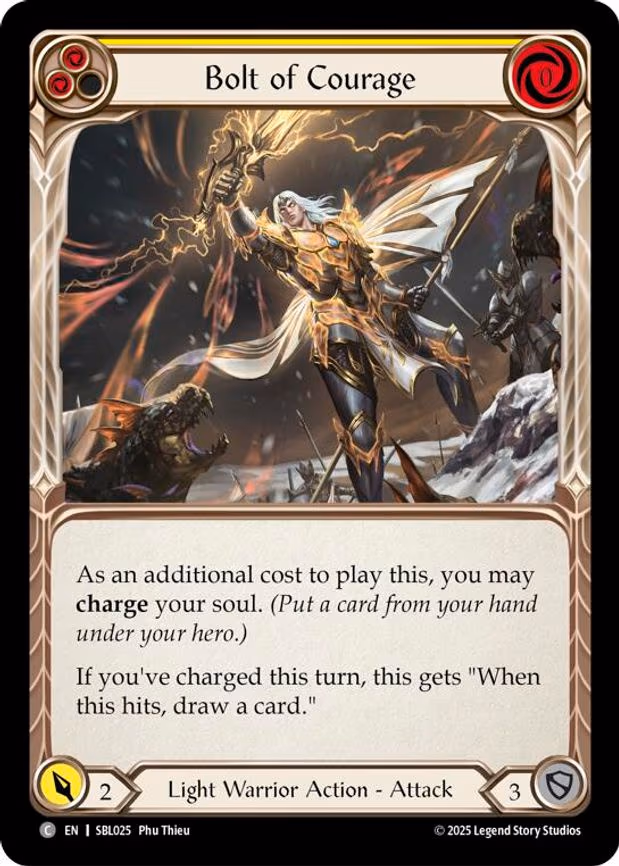 Bolt of Courage (Yellow)