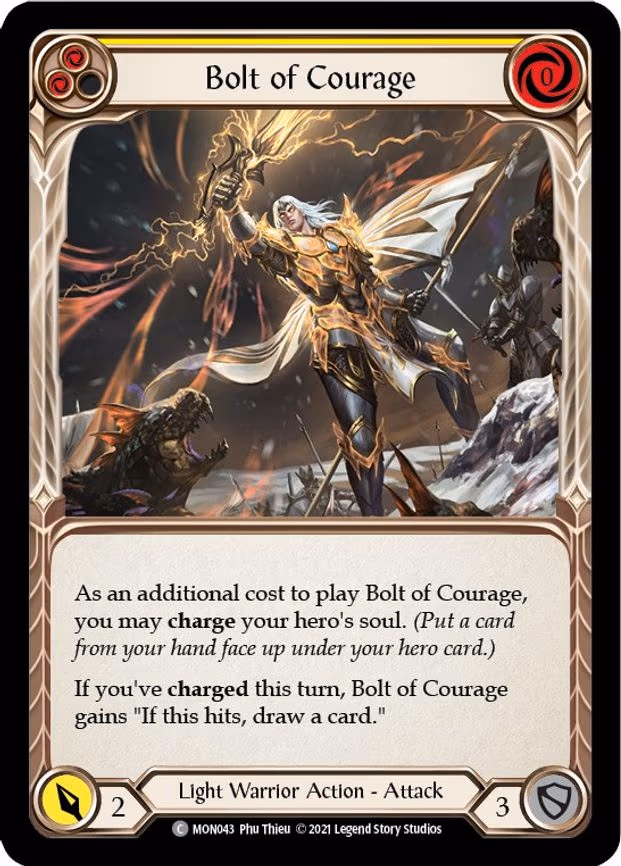 Bolt of Courage (Yellow)