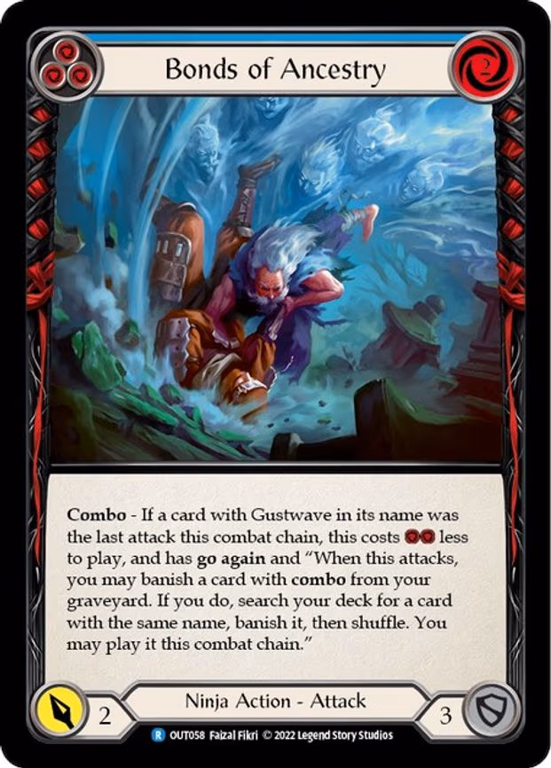 Bonds of Ancestry (Blue) - Rare (OUT058)