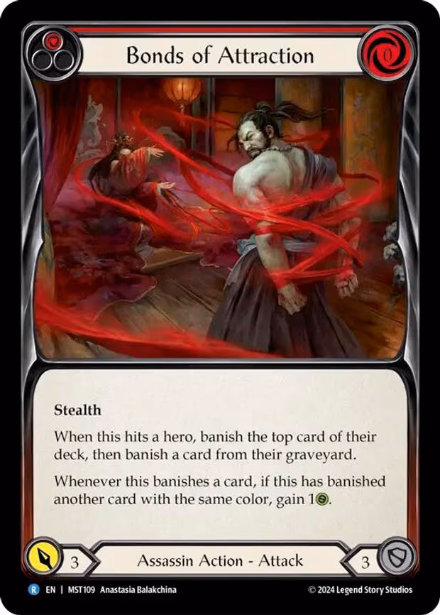 Bonds of Attraction (Red) - Rare (MST109)