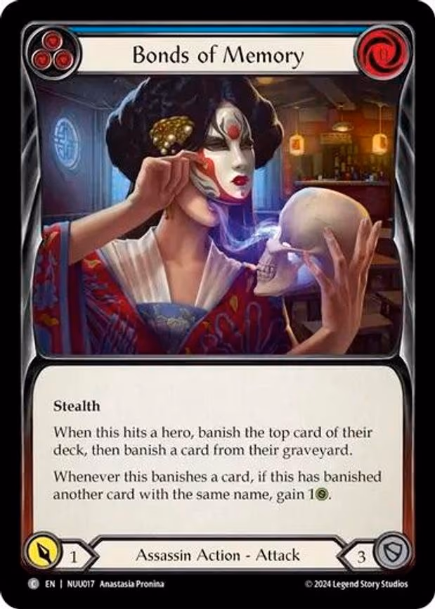 Bonds of Memory (Blue)
