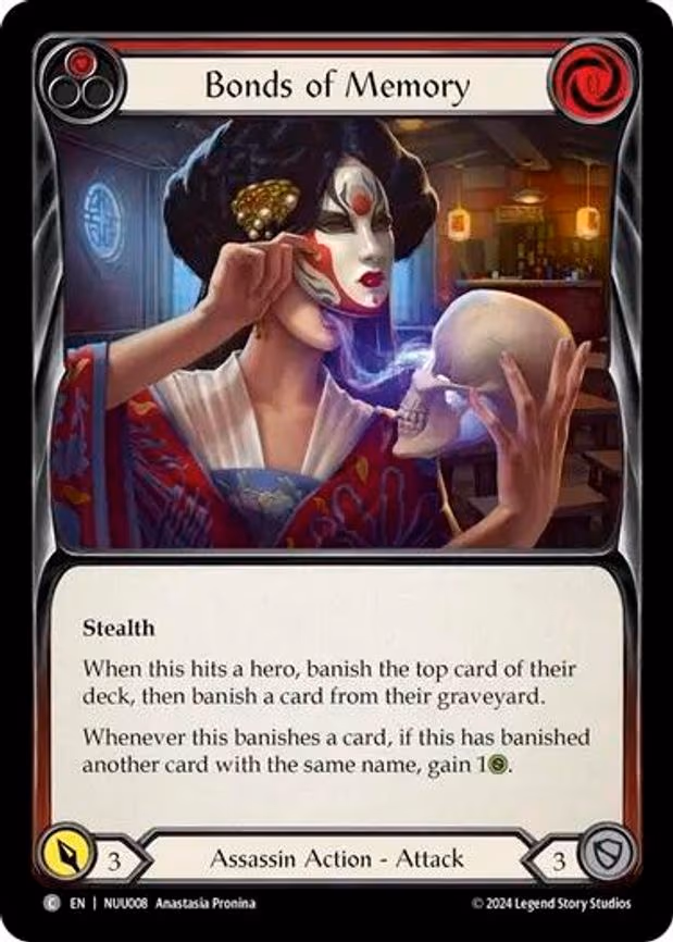 Bonds of Memory (Red)