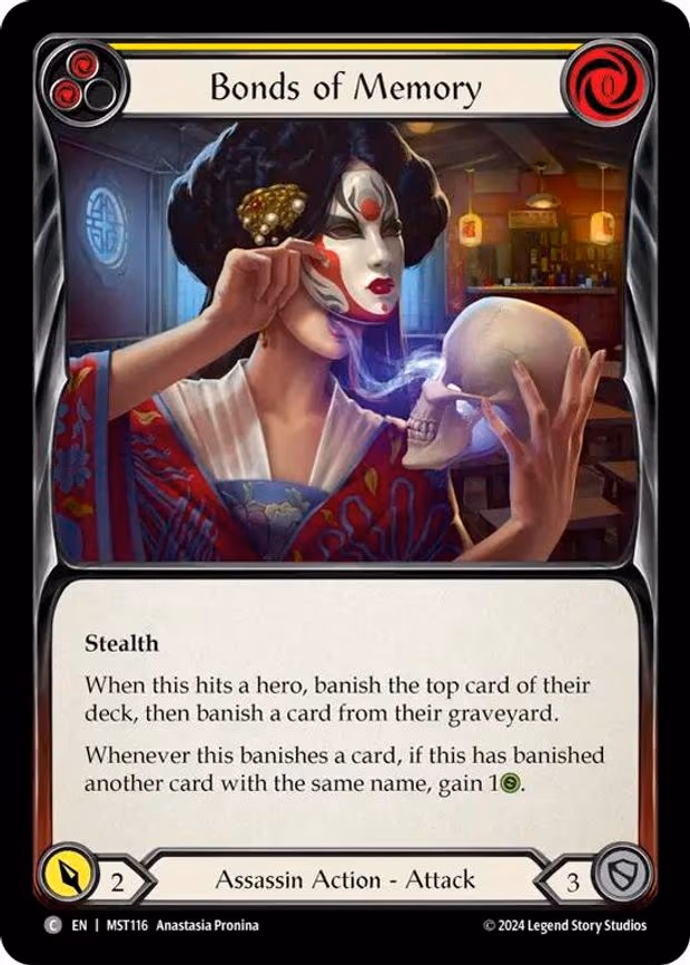 Bonds of Memory (Yellow) - Common (MST116)