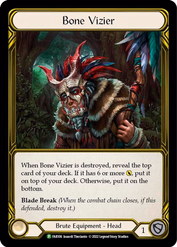 Bone Vizier (Golden) - Promo (FAB106)