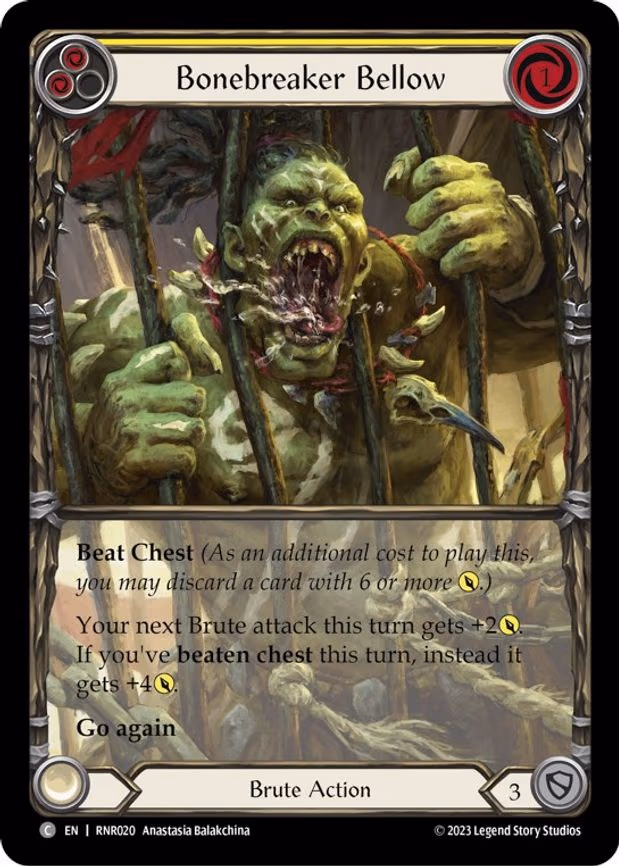 Bonebreaker Bellow (Yellow)