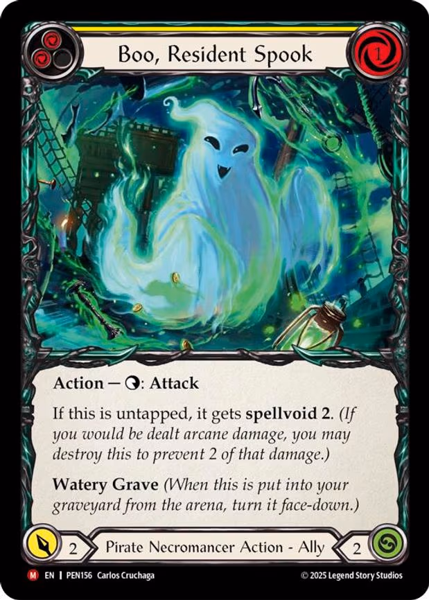 Boo, Resident Spook (Yellow) - Majestic (PEN156)