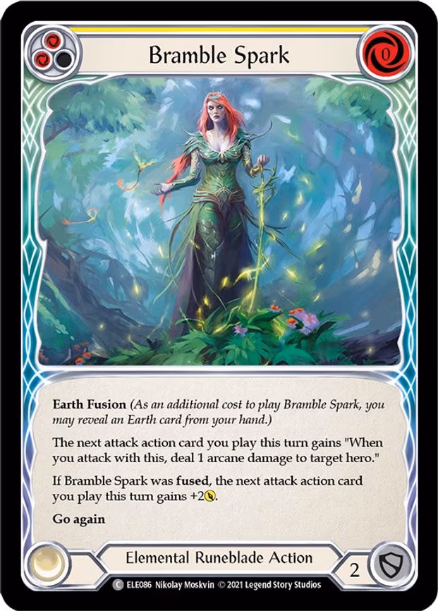 Bramble Spark (Yellow) - Common (ELE086)