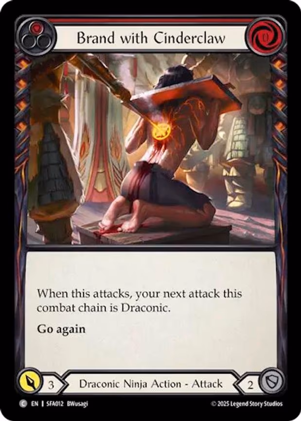 Brand with Cinderclaw (Red)
