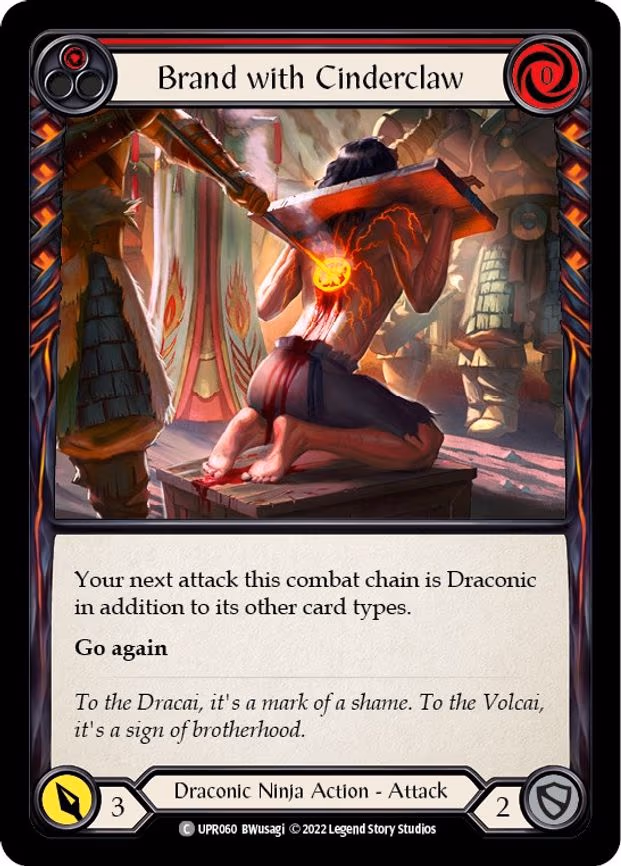 Brand with Cinderclaw (Red)
