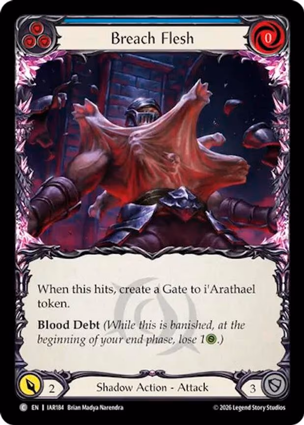 Breach Flesh (Blue) - Common (IAR184)
