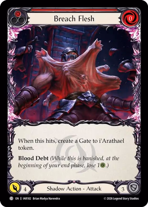 Breach Flesh (Red) - Common (IAR182)