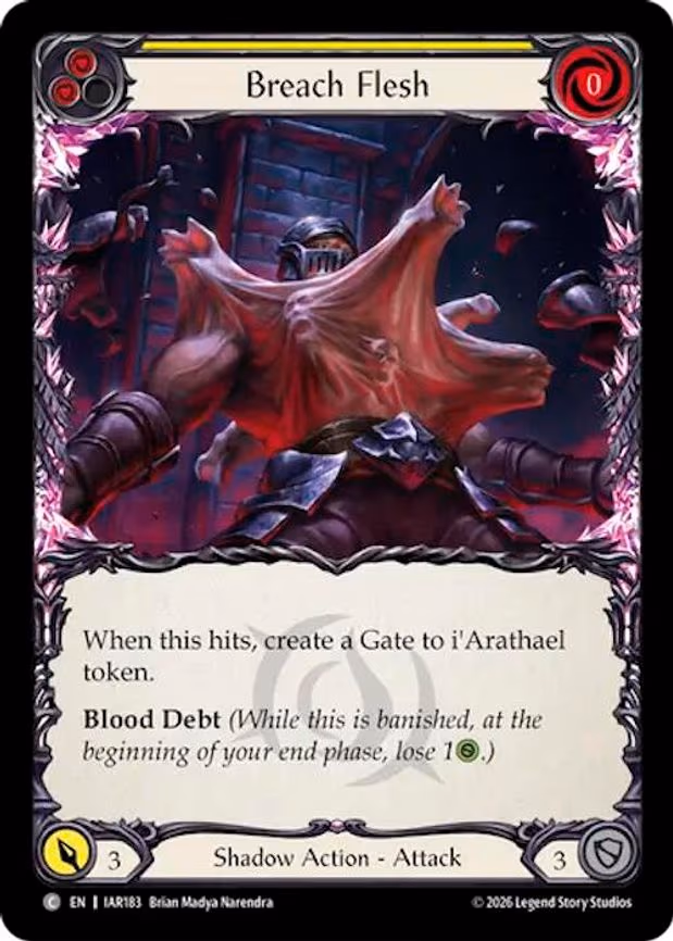 Breach Flesh (Yellow) - Common (IAR183)