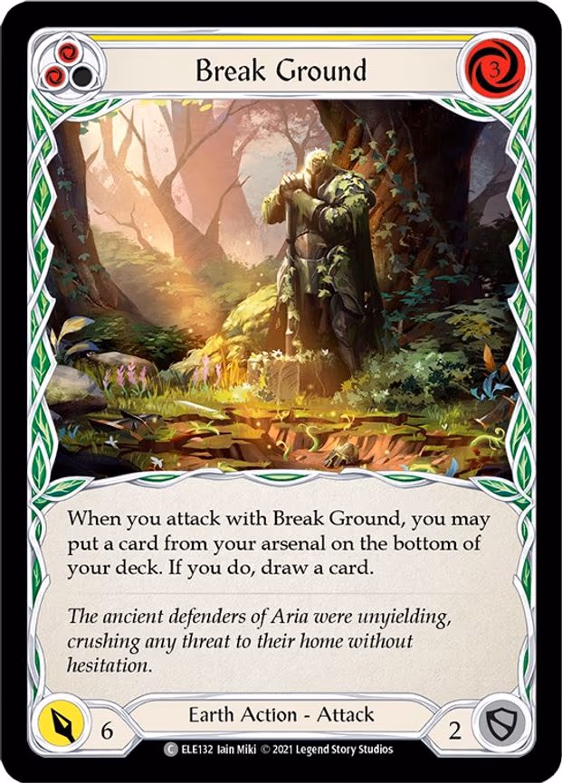 Break Ground (Yellow) - Common (ELE132)