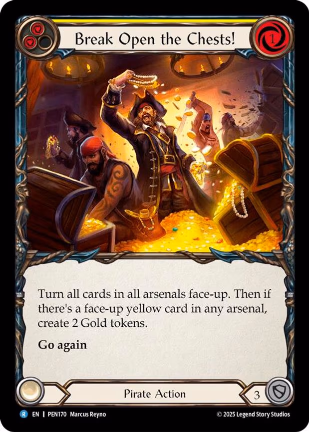 Break Open The Chests! (Yellow) - Rare (PEN170)
