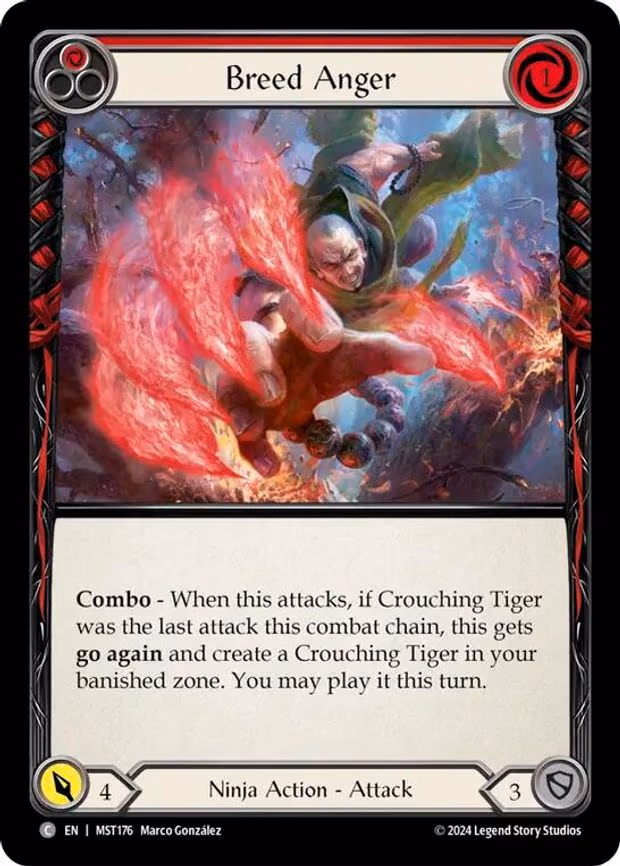 Breed Anger (Red) - Common (MST176)