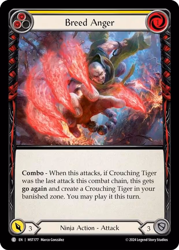Breed Anger (Yellow) - Common (MST177)
