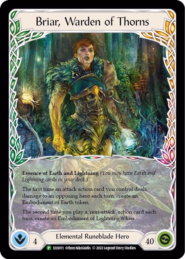 Briar // Briar, Warden of Thorns - Promo (XXX011/XXX012)