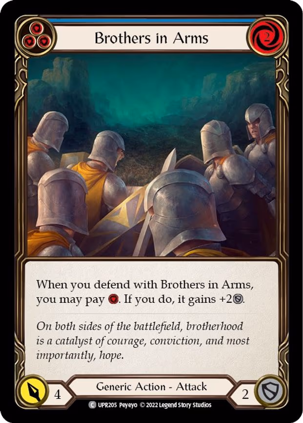 Brothers in Arms (Blue) - Common (UPR205)