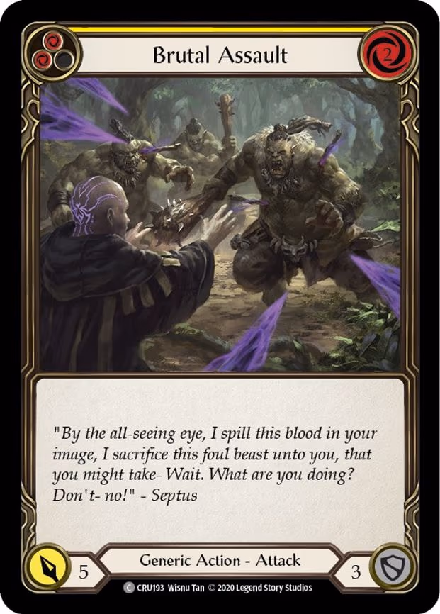 Brutal Assault (Yellow)