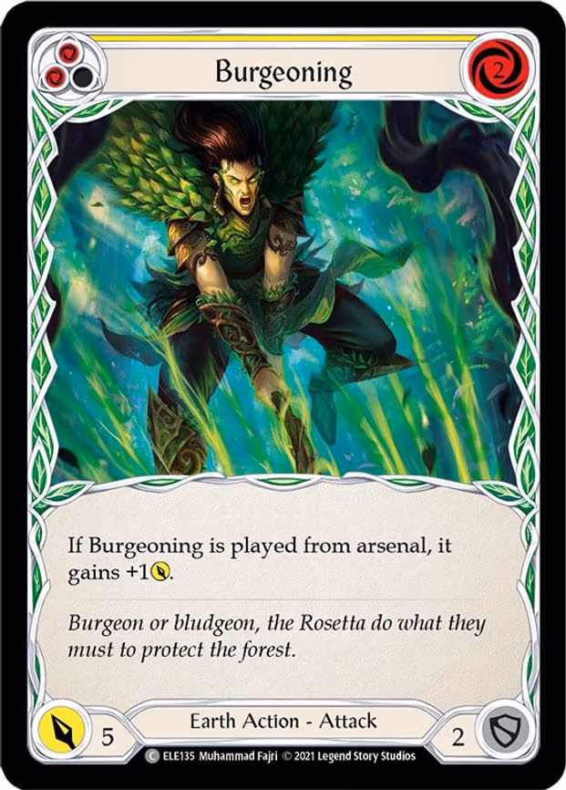 Burgeoning (Yellow) - Common (ELE135)