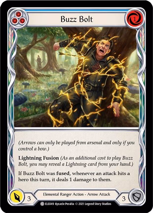 Buzz Bolt (Blue) - Common (ELE049)