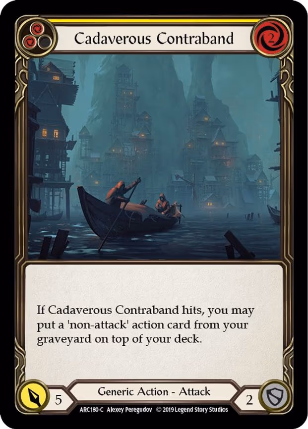 Cadaverous Contraband (Yellow) - Common (ARC180)
