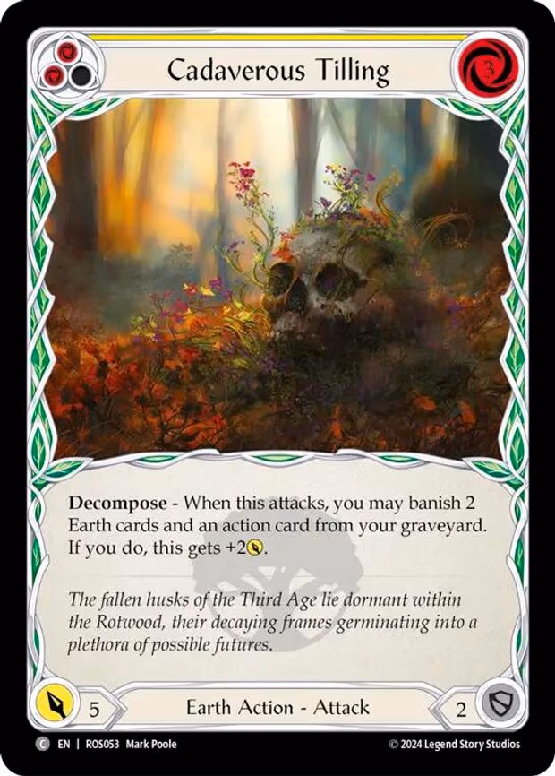 Cadaverous Tilling (Yellow) - Common (ROS053)