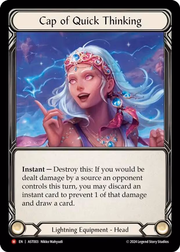 Cap of Quick Thinking