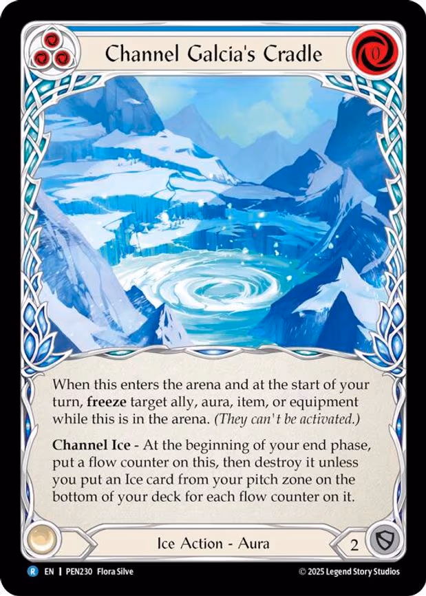 Channel Galcias Cradle (Blue) - Rare (PEN230)