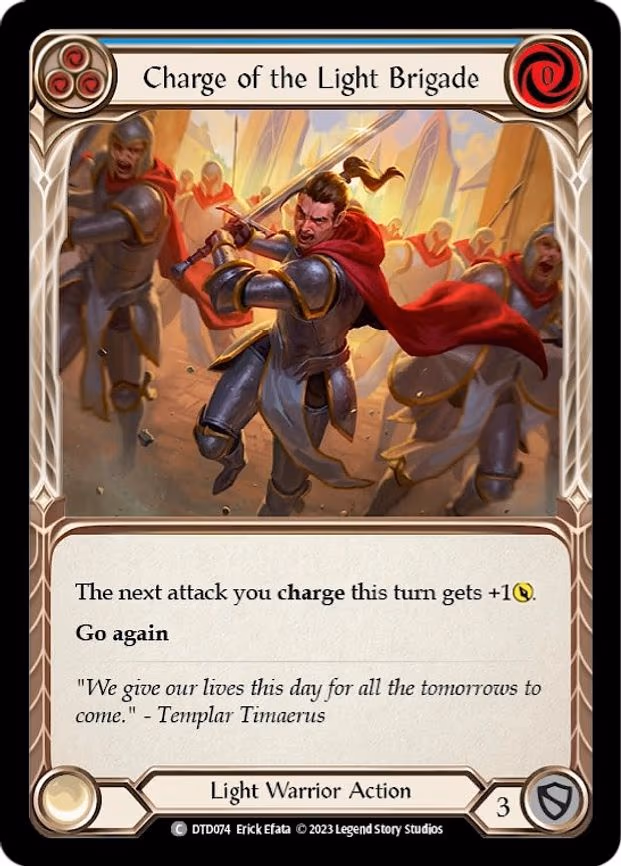 Charge of the Light Brigade (Blue) - Common (DTD074)