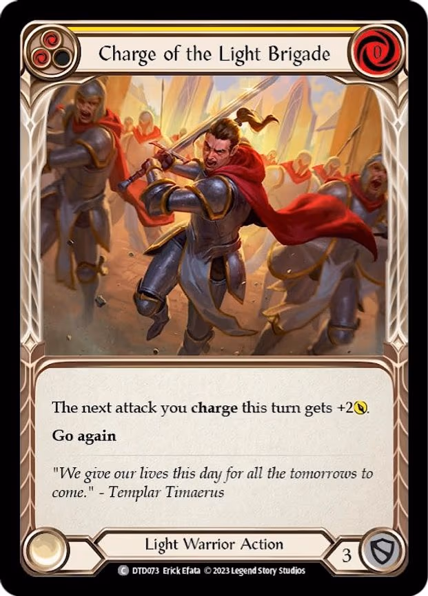 Charge of the Light Brigade (Yellow) - Common (DTD073)