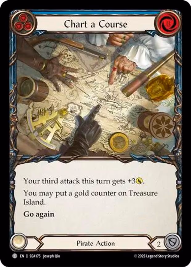 Chart a Course (Blue) - Common (SEA175)