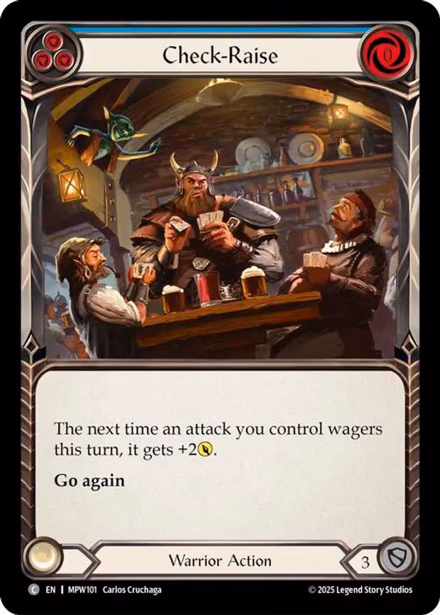 Check-Raise (Blue) - Common (MPW101)