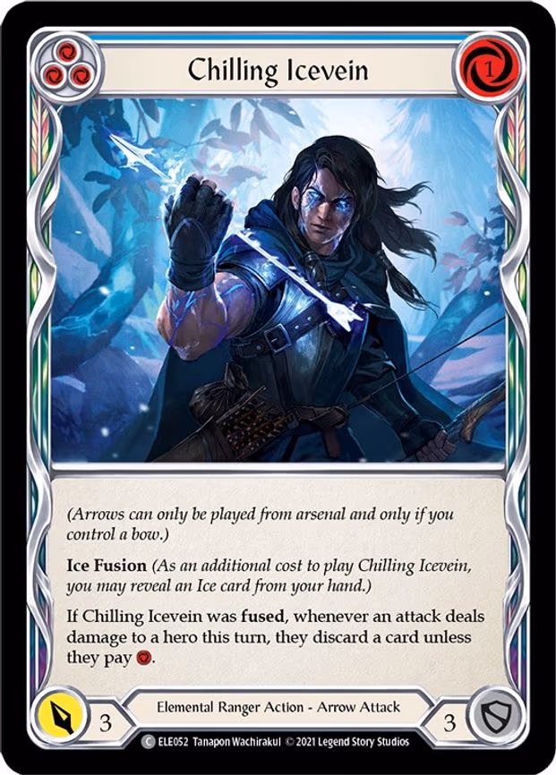 Chilling Icevein (Blue) - Common (ELE052)