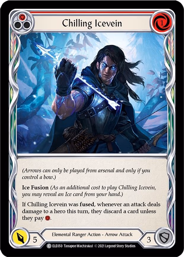 Chilling Icevein (Red) - Common (ELE050)