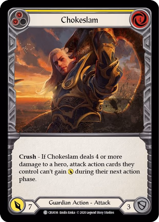 Chokeslam (Yellow)