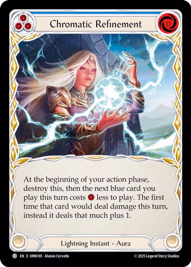 Chromatic Refinement (Blue) - Common (OMN195)