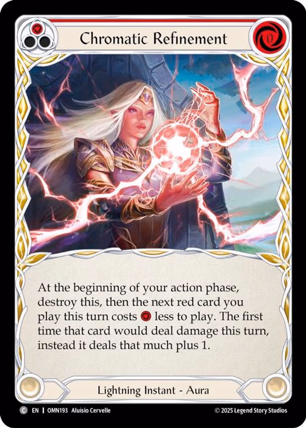 Chromatic Refinement (Red) - Common (OMN193)