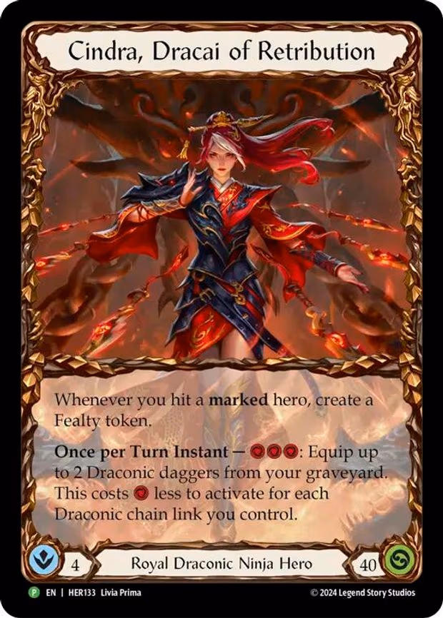 Cindra, Dracai of Retribution