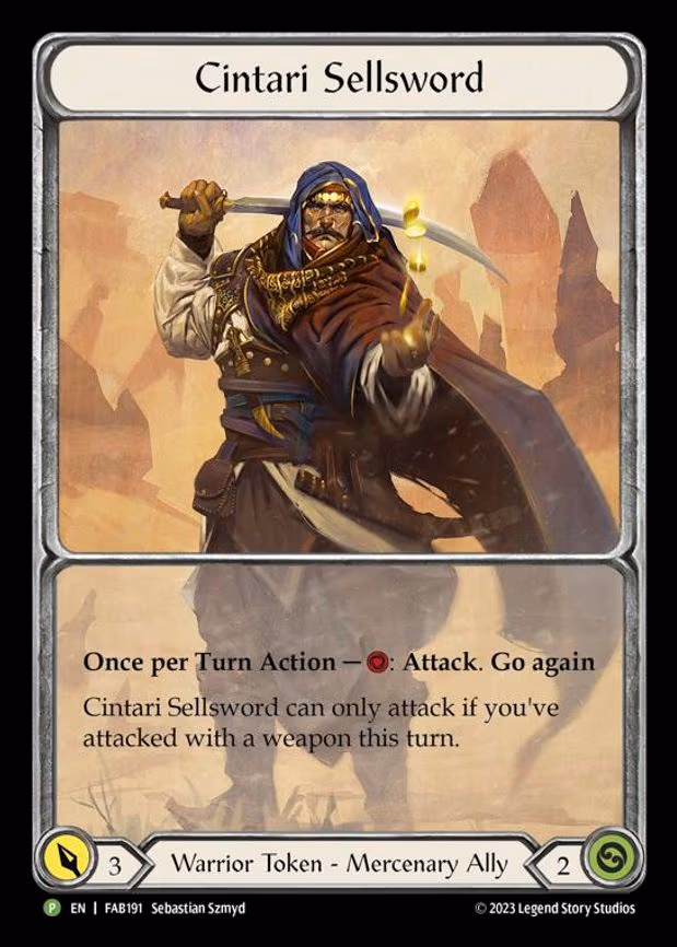 Cintari Sellsword - Promo (FAB191)