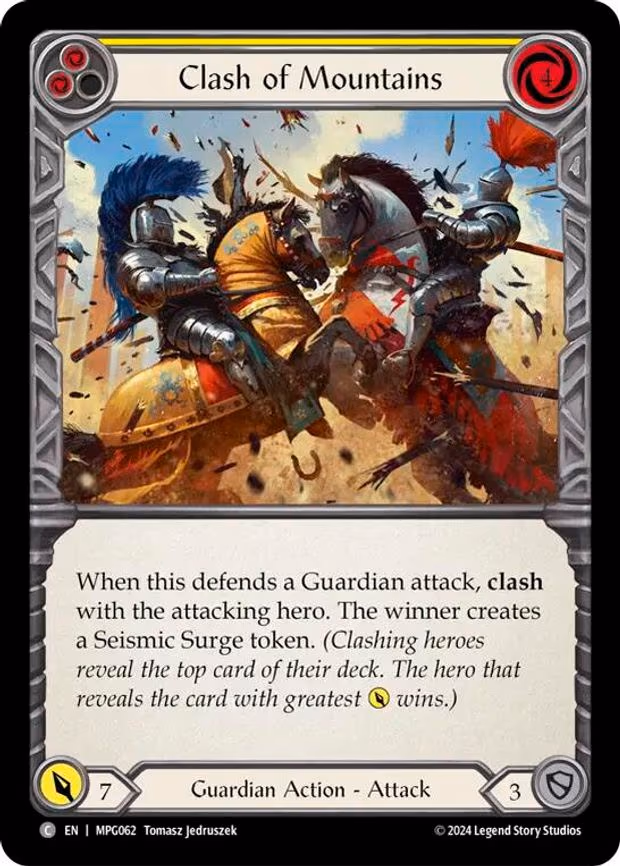 Clash of Mountains (Yellow) - Common (MPG062)