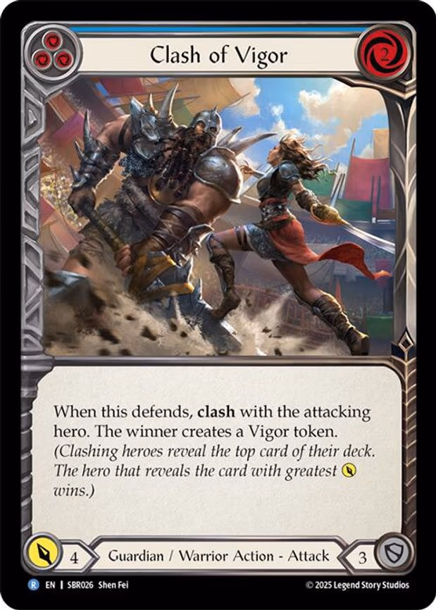 Clash of Vigor - Rare (SBR026)